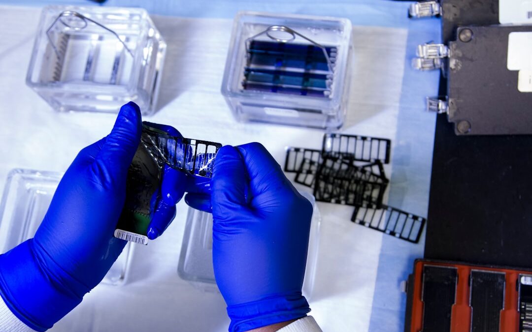 Photo Genetic research