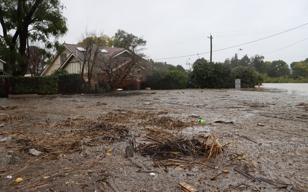 Photo Flooded street