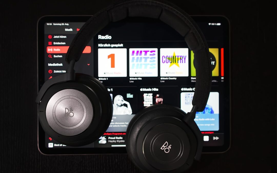 Photo Noise-cancelling headphones