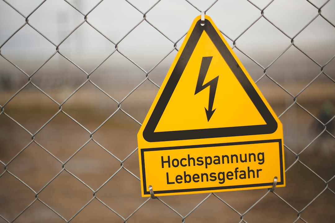 Photo Warning sign