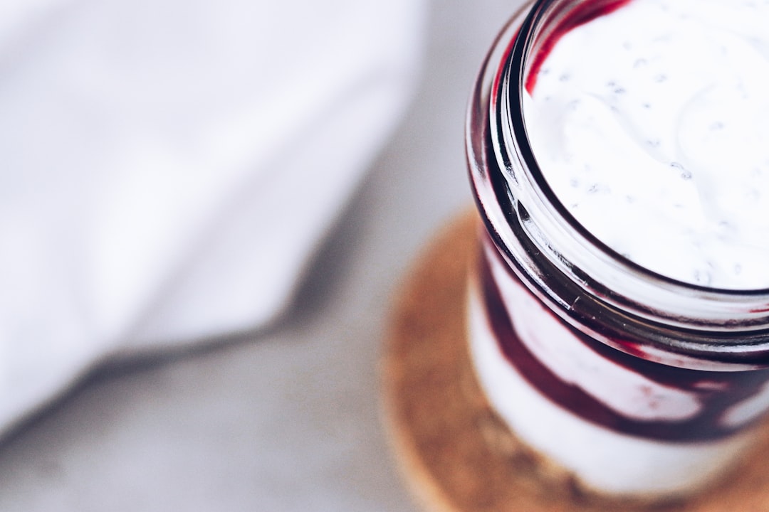 Photo Probiotic yogurt