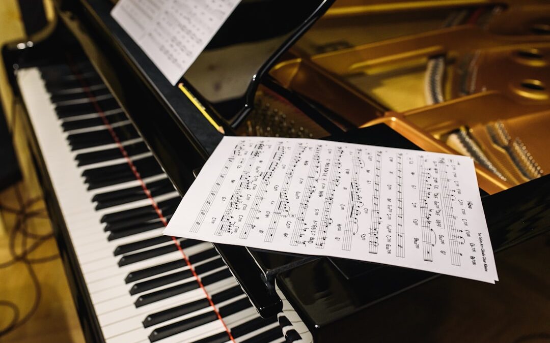 Photo Musical notes