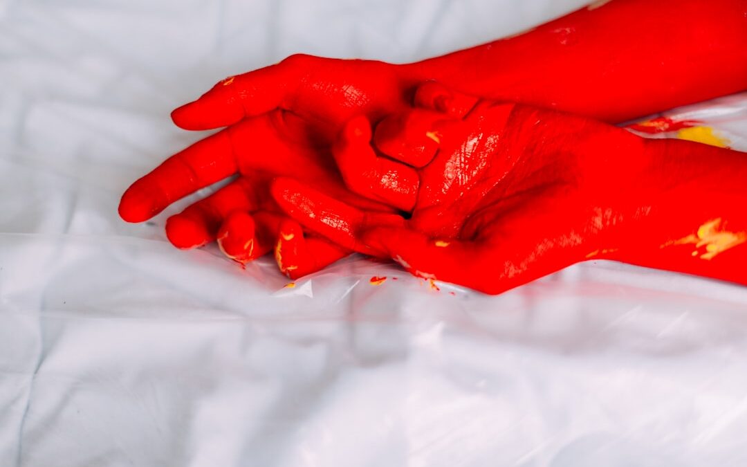 Photo Red, itchy skin