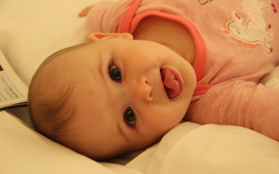 Photo Teething baby