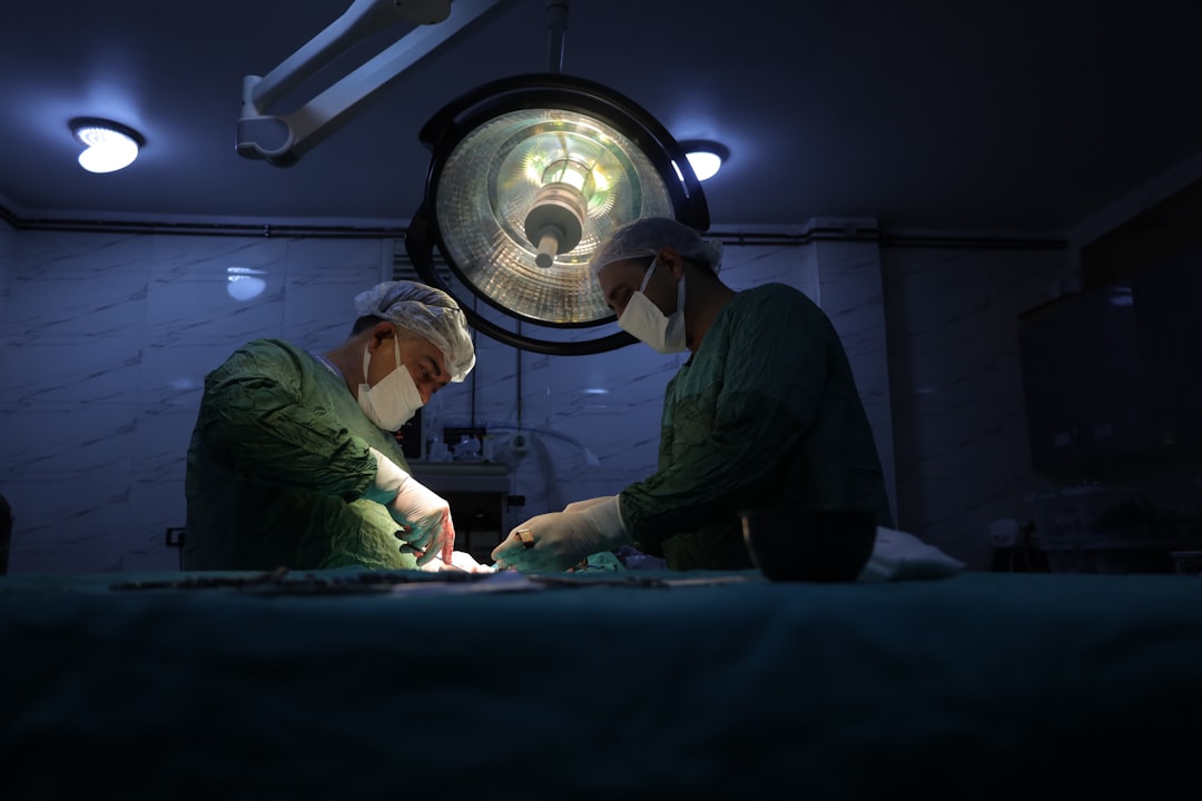 Photo Doctor comforting patient