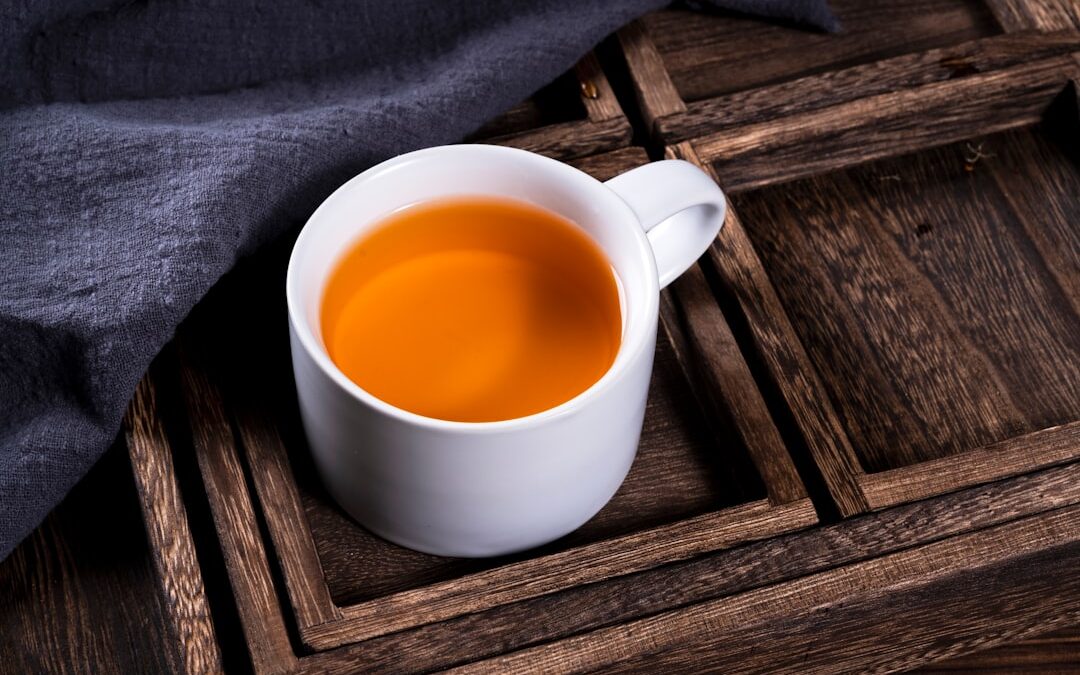 Photo ginger tea