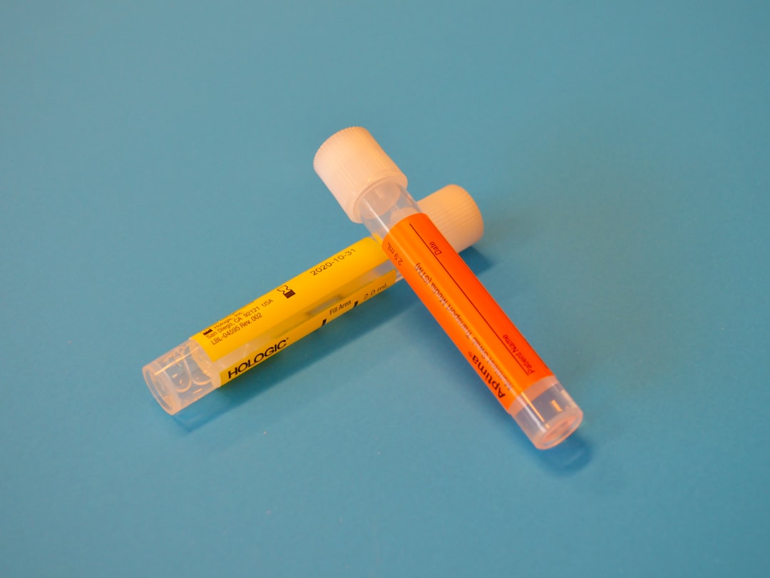 Photo Hormone injection