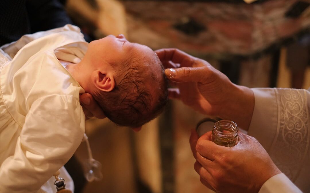 Photo Baby with bottle