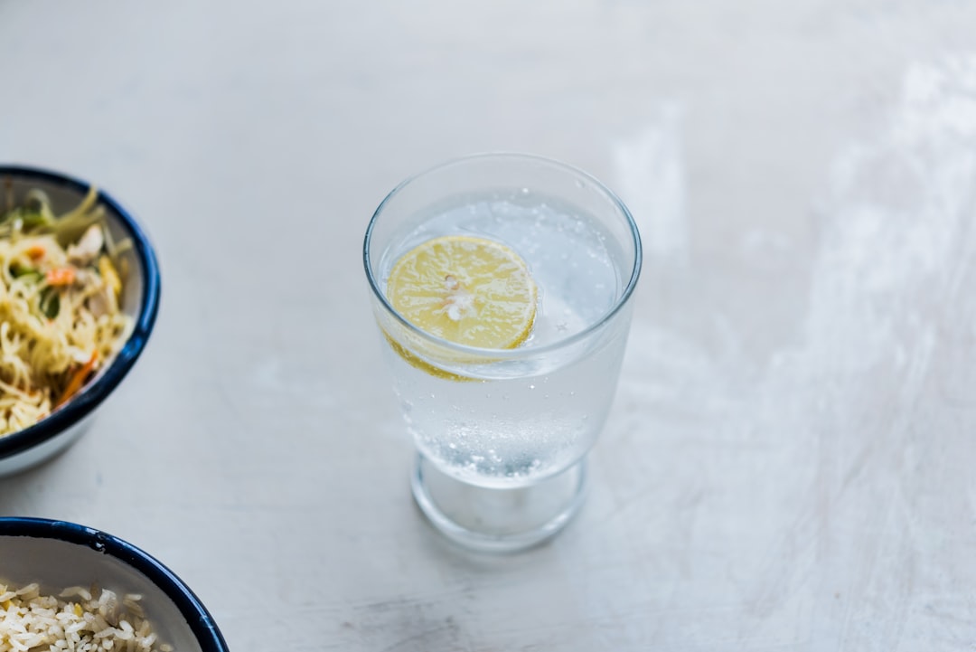 Photo Lemon water