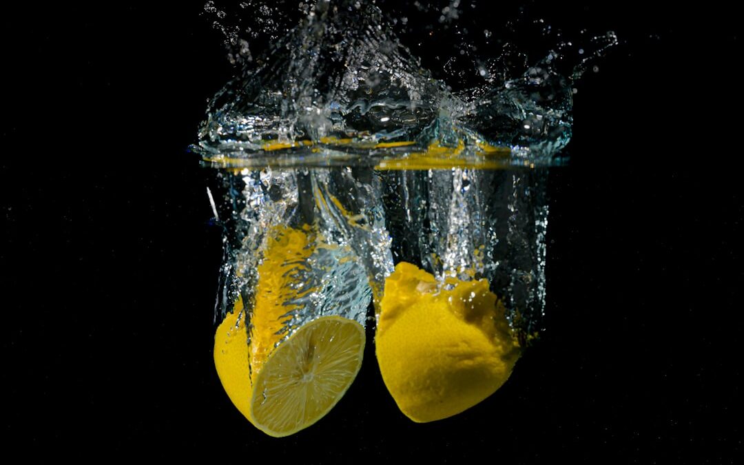 Photo Lemon water