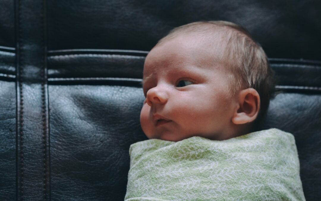 Photo Baby with reflux