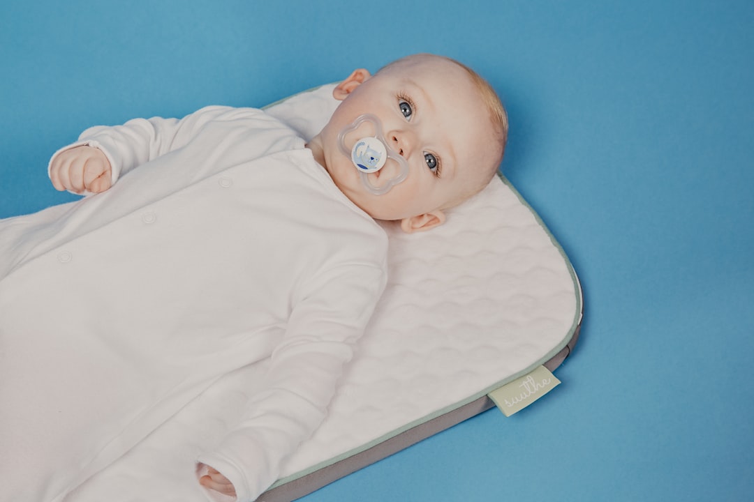 Photo Baby with pacifier
