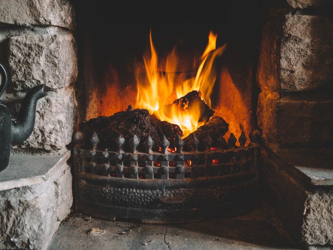 Photo Burning fire