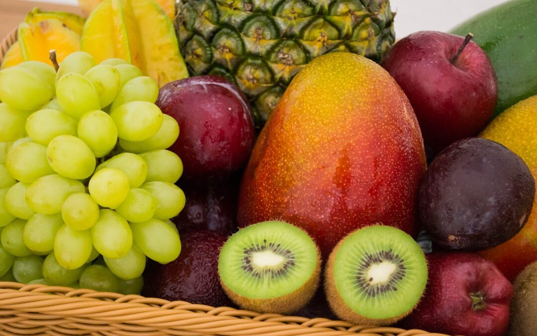 Photo Fiber-rich fruits