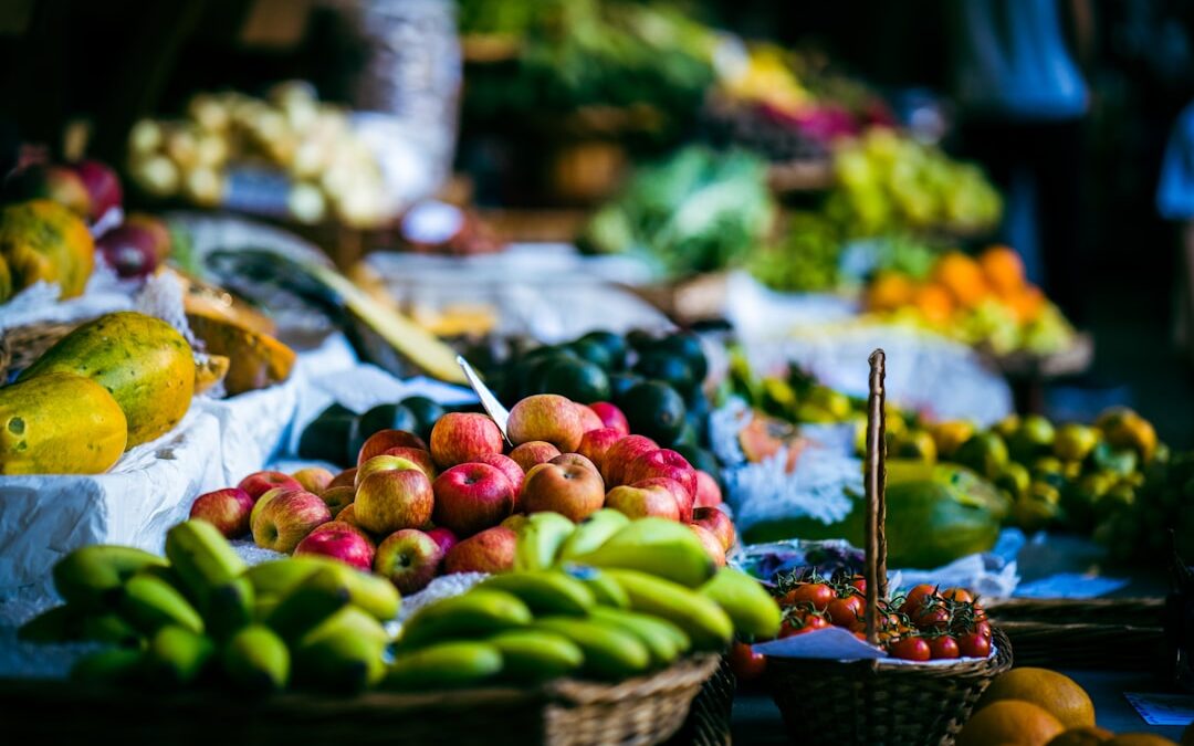 Photo Fiber-rich foods