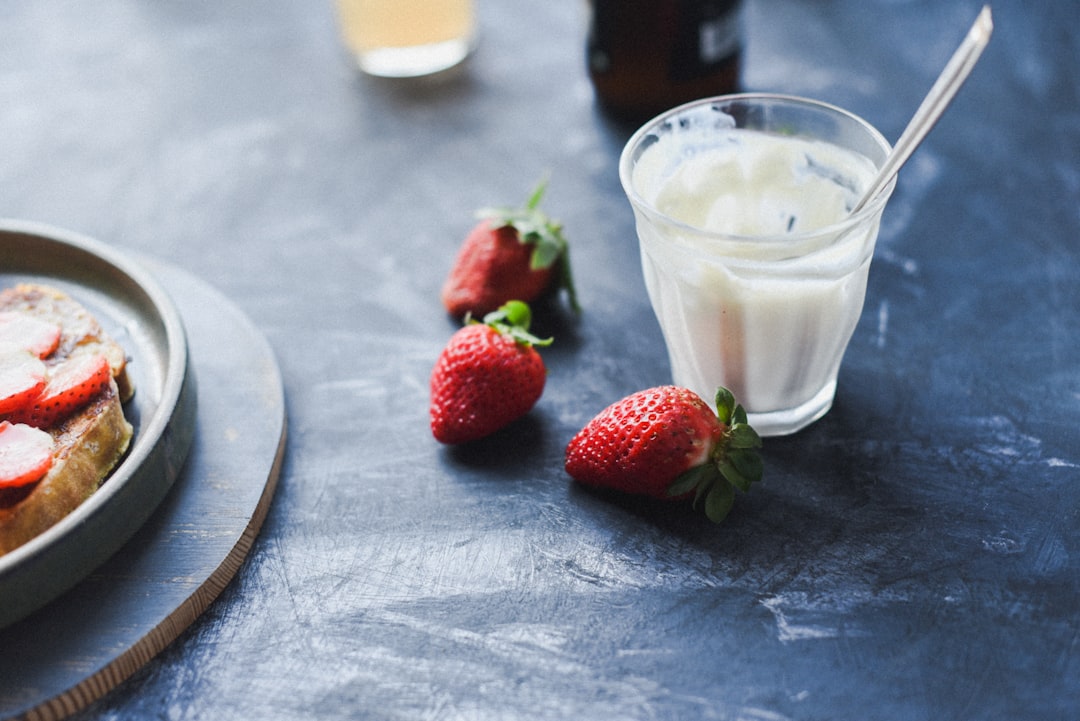 Photo Probiotic yogurt