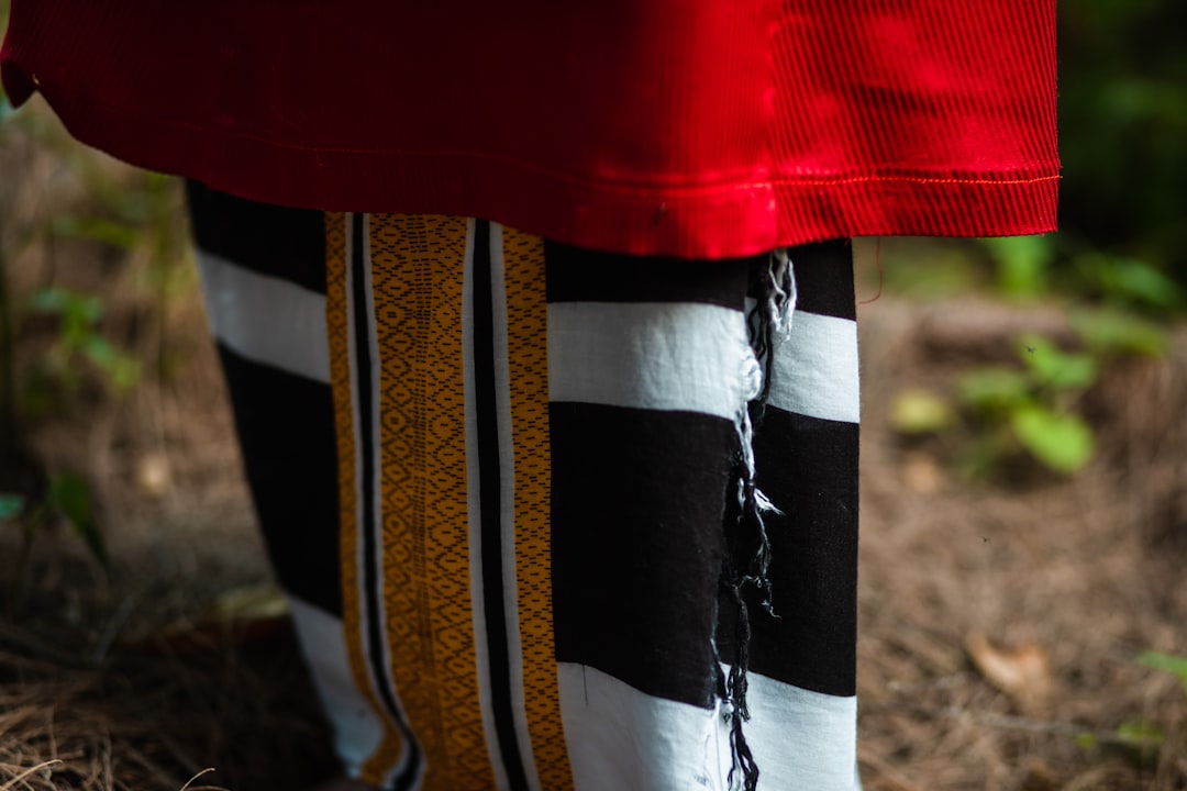 Photo Striped tights