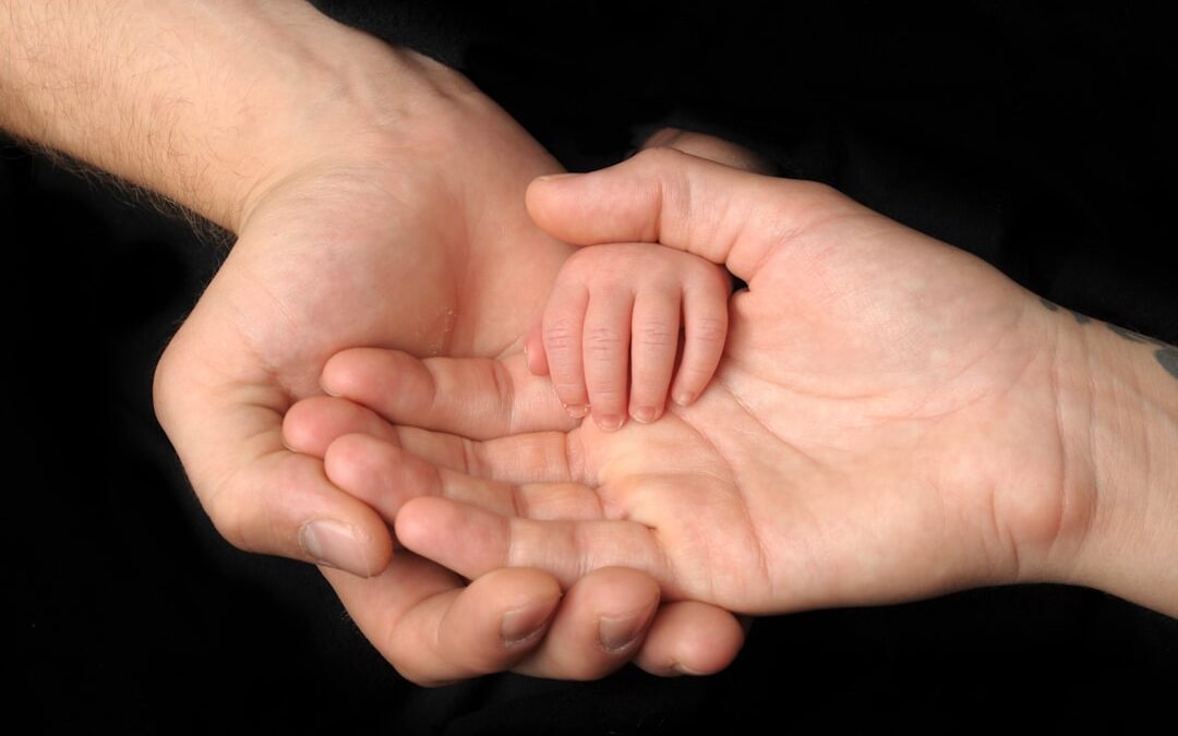 Photo Childs hand