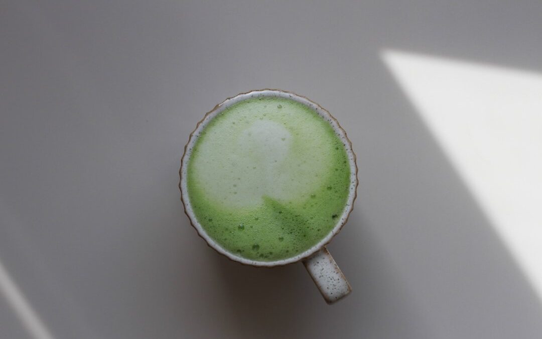 Photo Green coffee cream