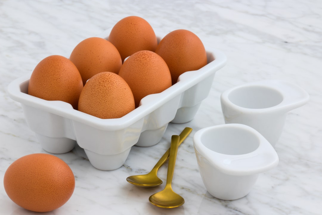 Photo Raw eggs