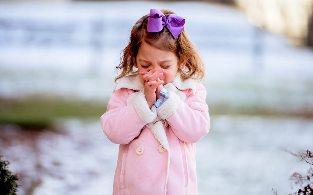 Photo Child coughing