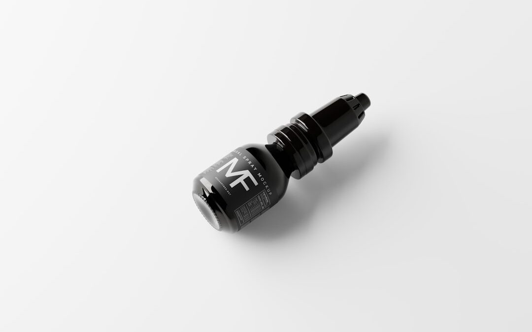 Photo Nasal spray bottle