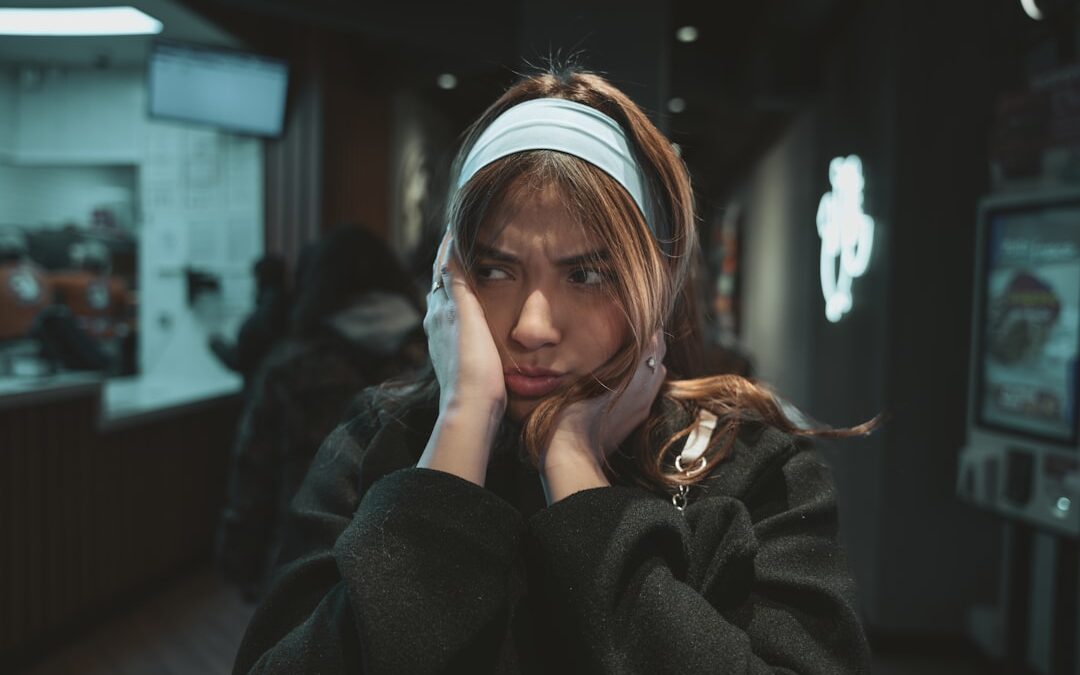 Photo Anxious person