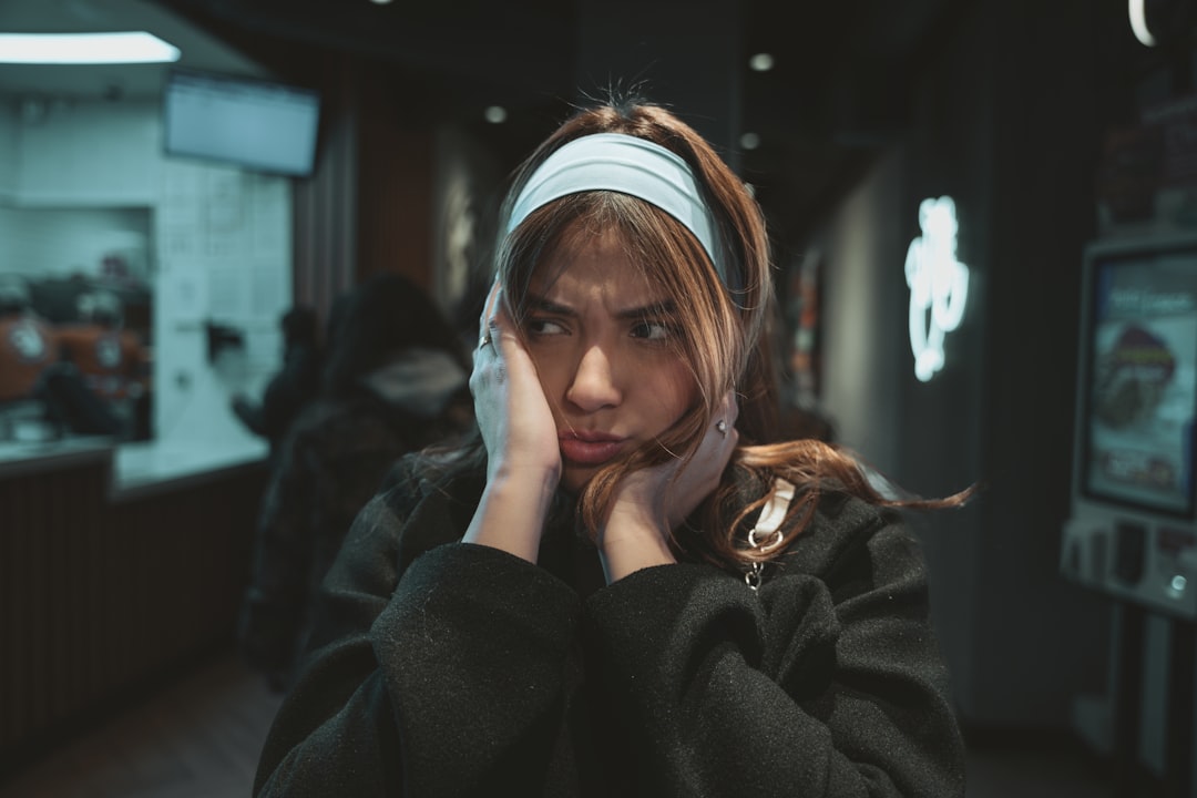 Photo Anxious person