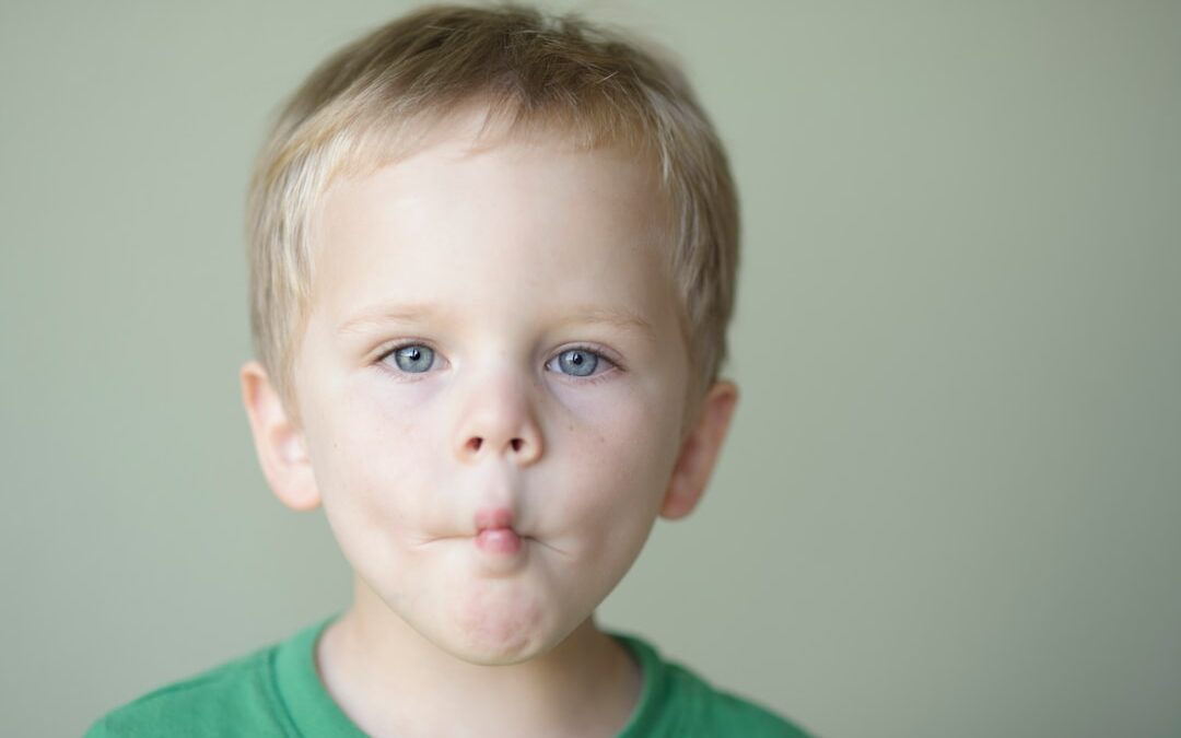 Photo Child with runny nose