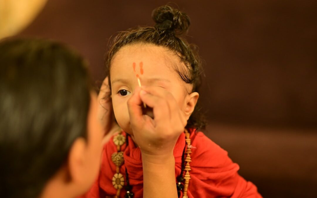 Photo Child with swollen forehead