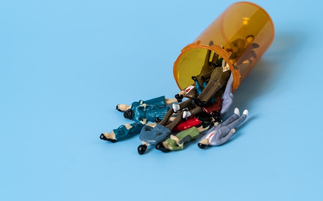 Photo Inhaler and pills