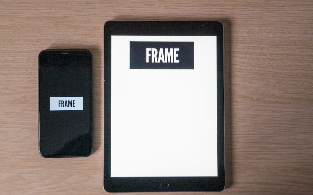 Photo White tablet