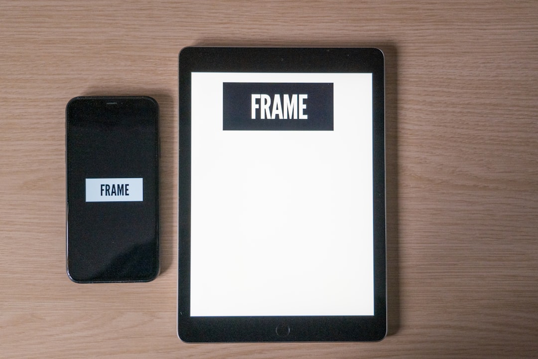 Photo White tablet