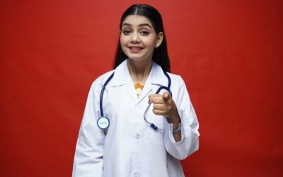 Photo Child taking medicine