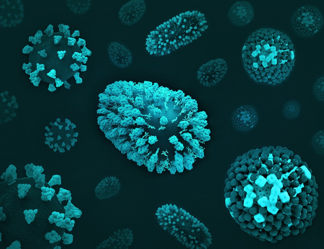 Photo herpes virus