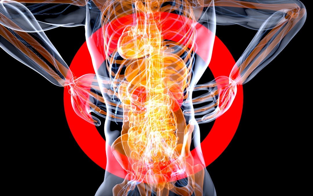 Photo chronic lower back pain