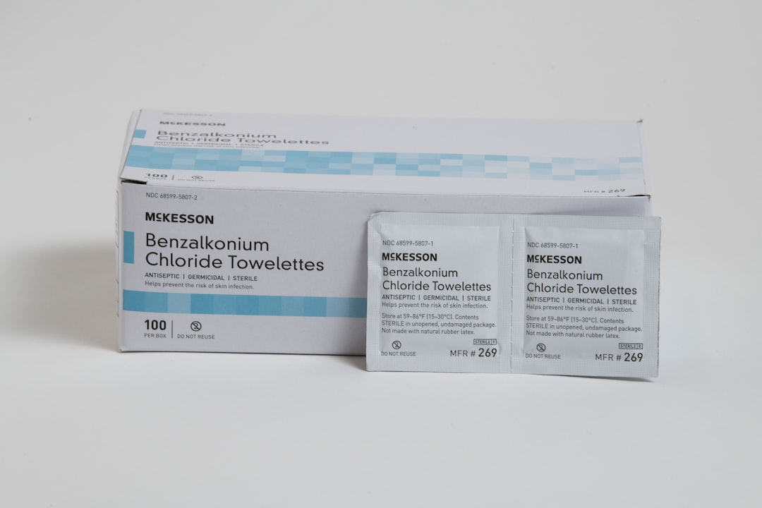 Photo antibiotic for skin inflammation