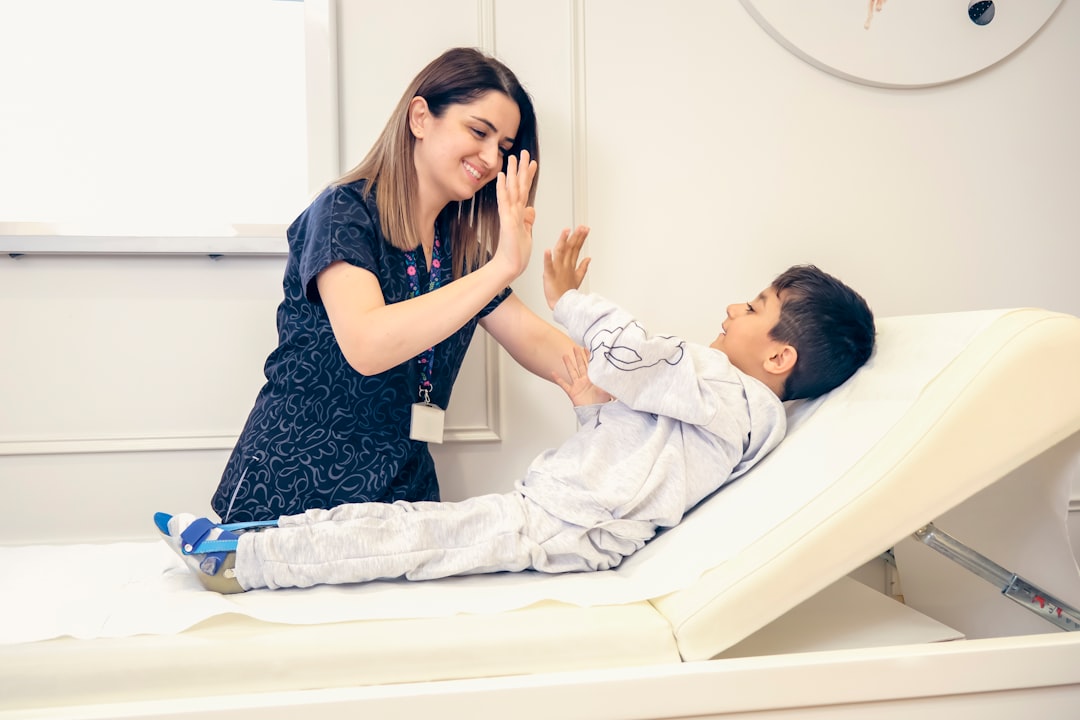 Photo pain relief for children