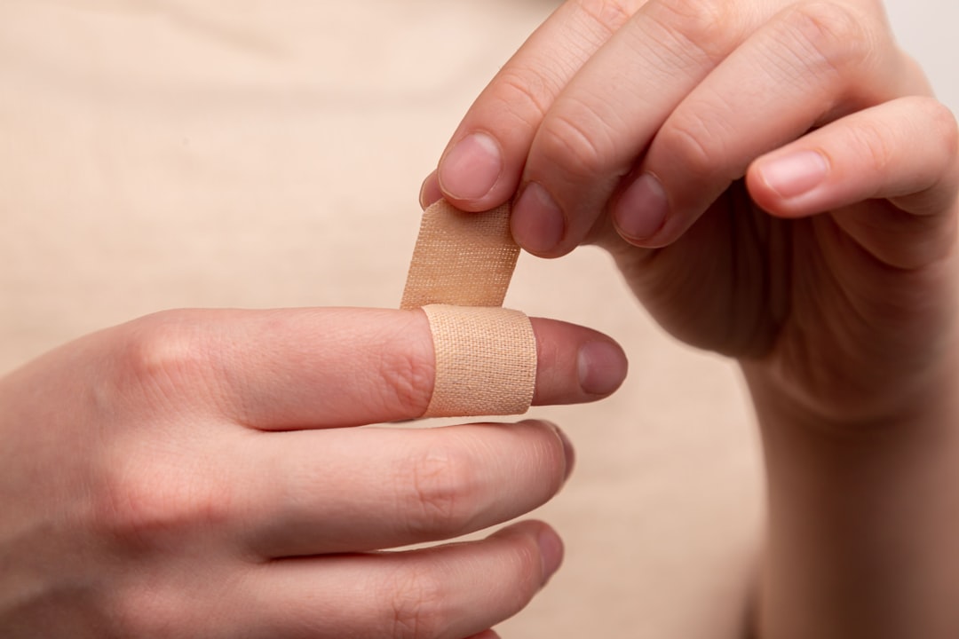 Photo pain patch
