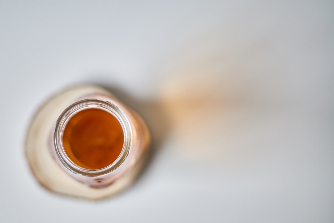 Photo amber-based tonic