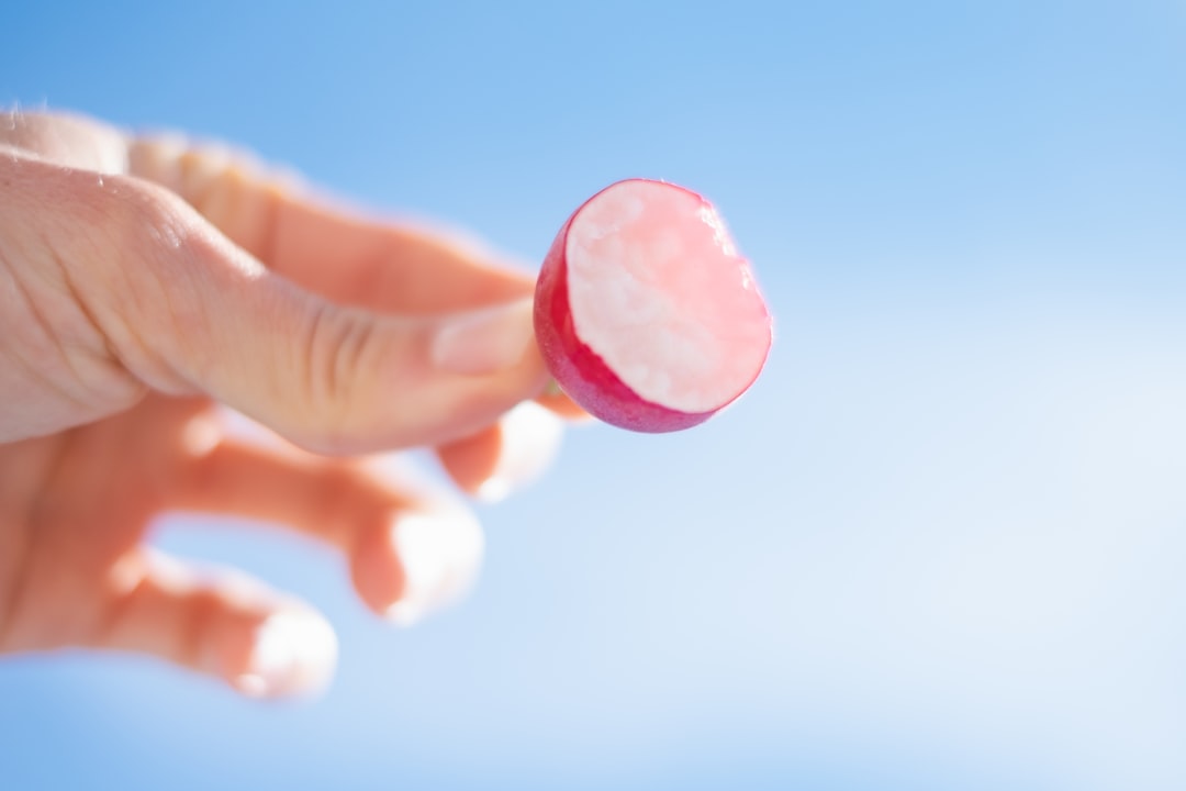 Photo disinfectant lollipop