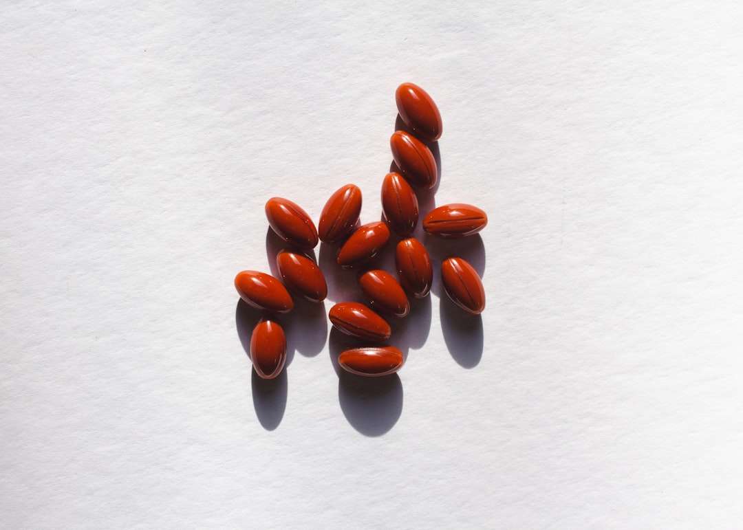 Photo vitamin tablet