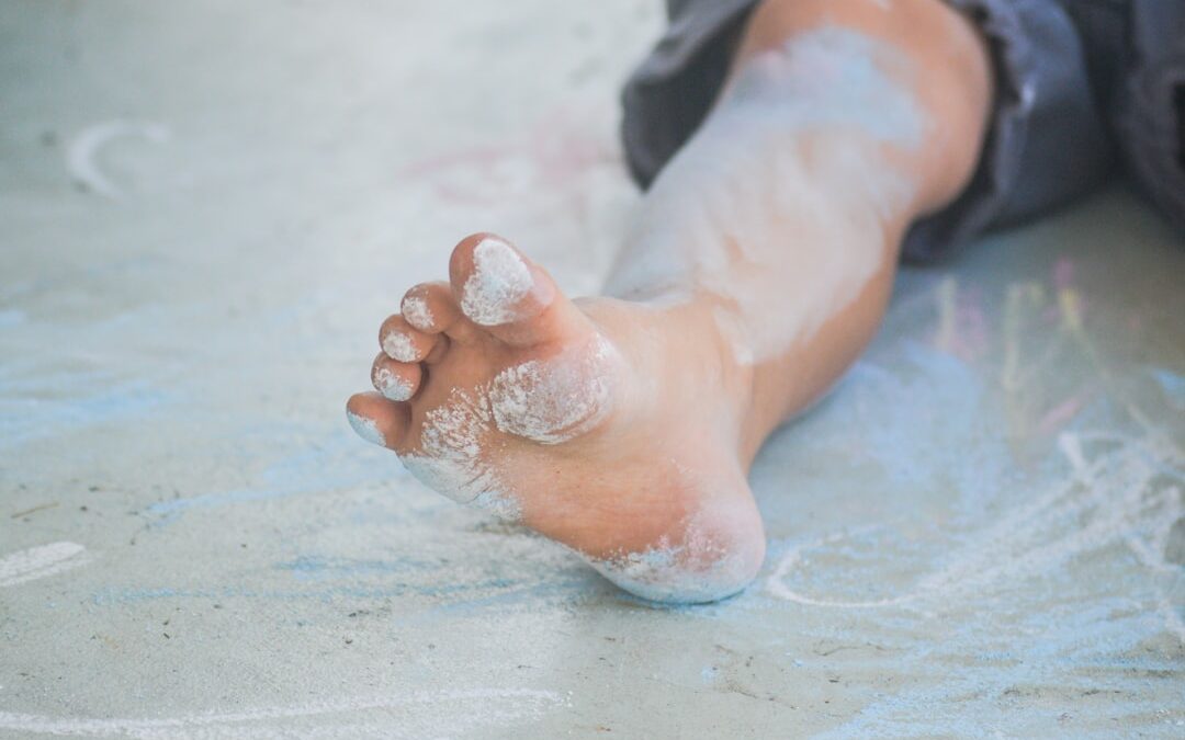 Photo foot bath detoxification