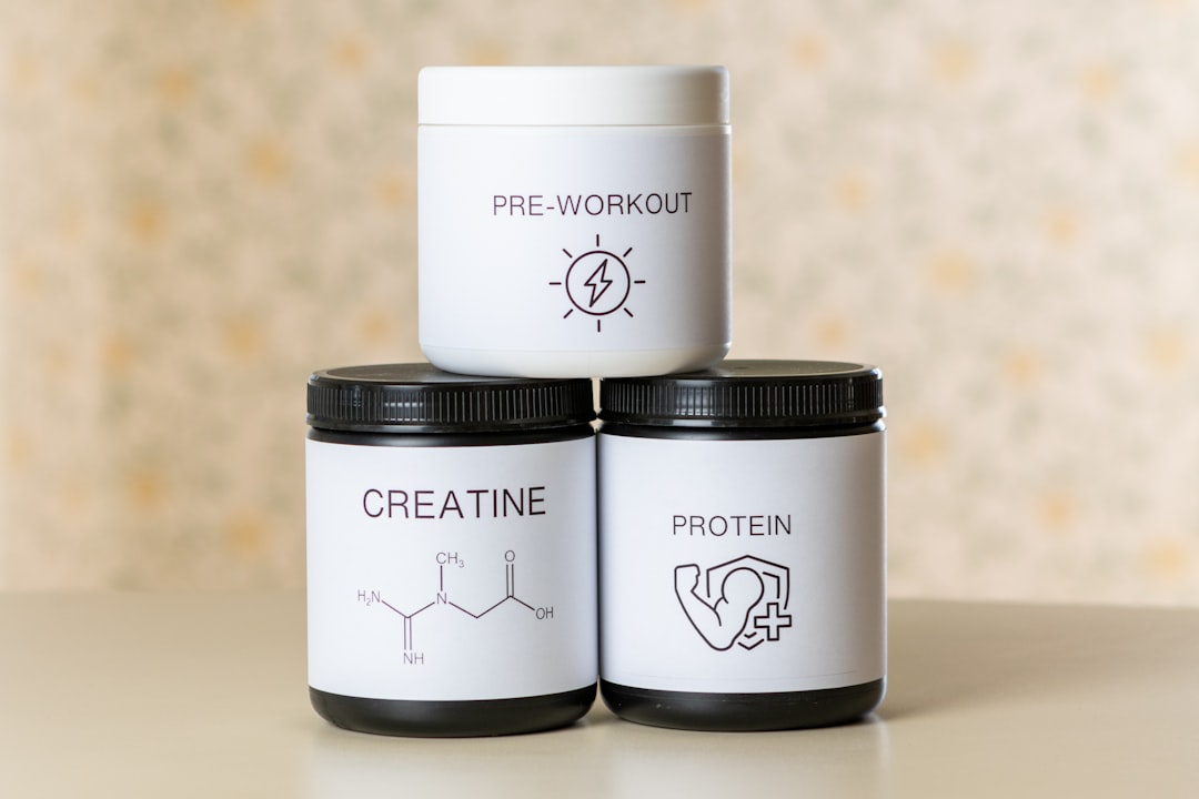 Photo whey protein powder