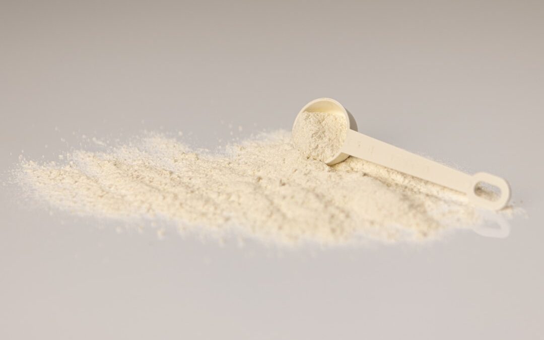 Photo whey protein powder