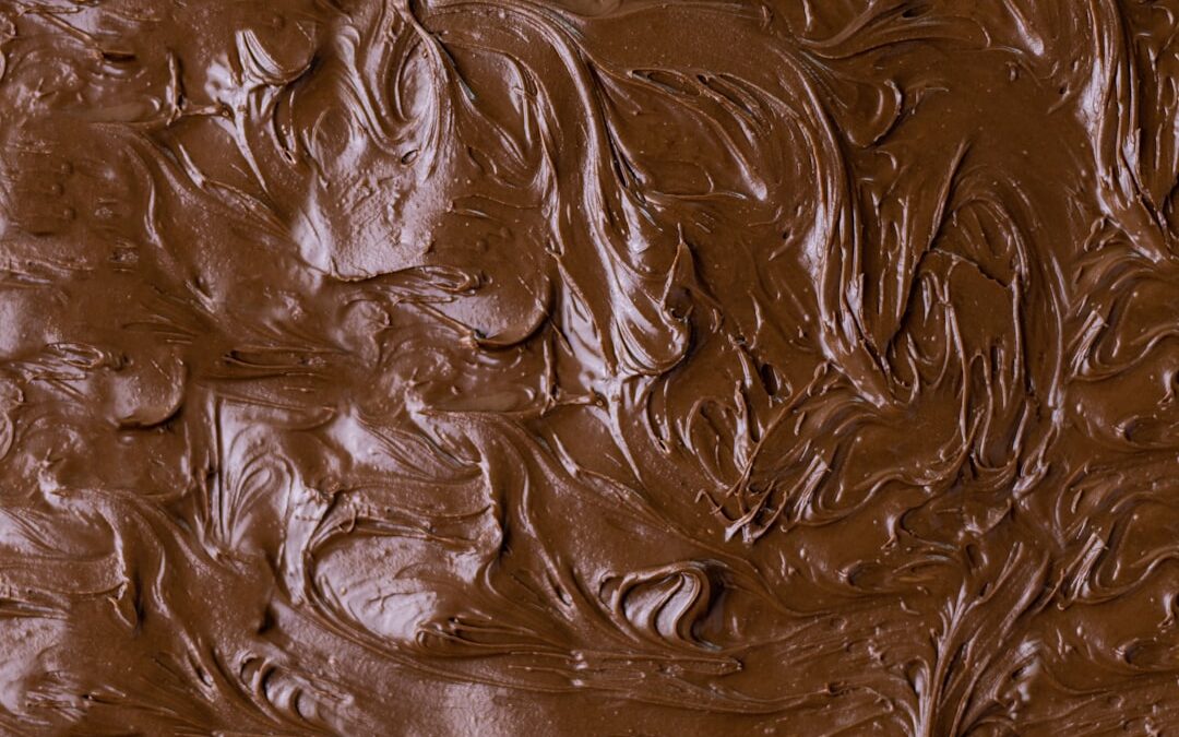 Photo chocolate protein powder