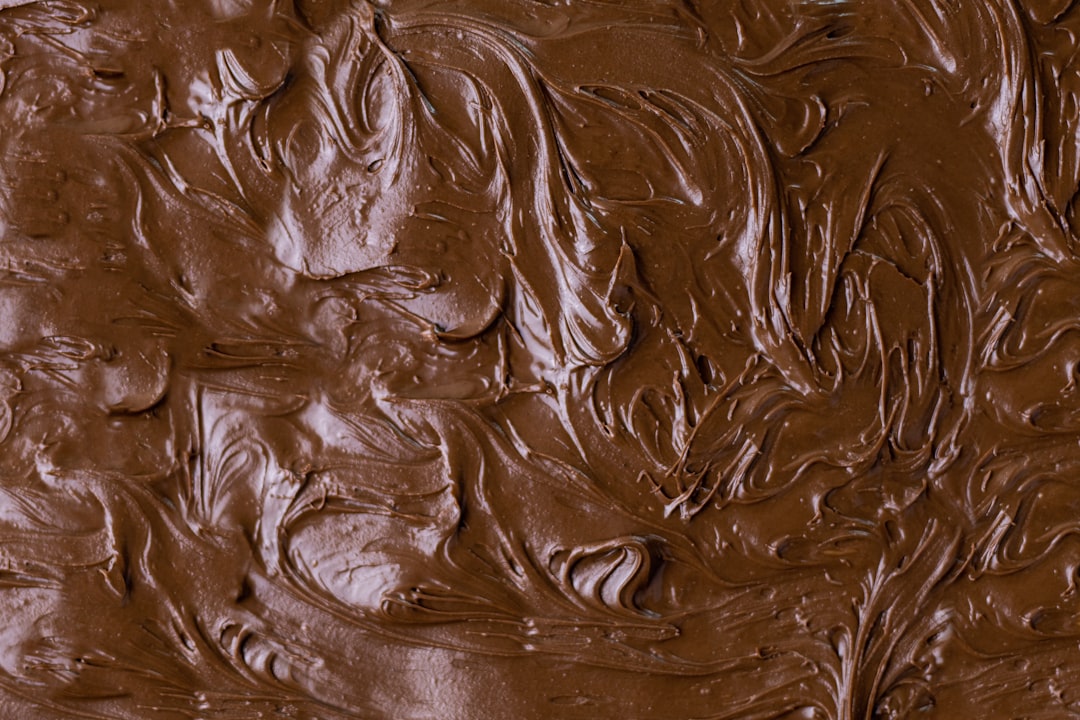 Photo chocolate protein powder