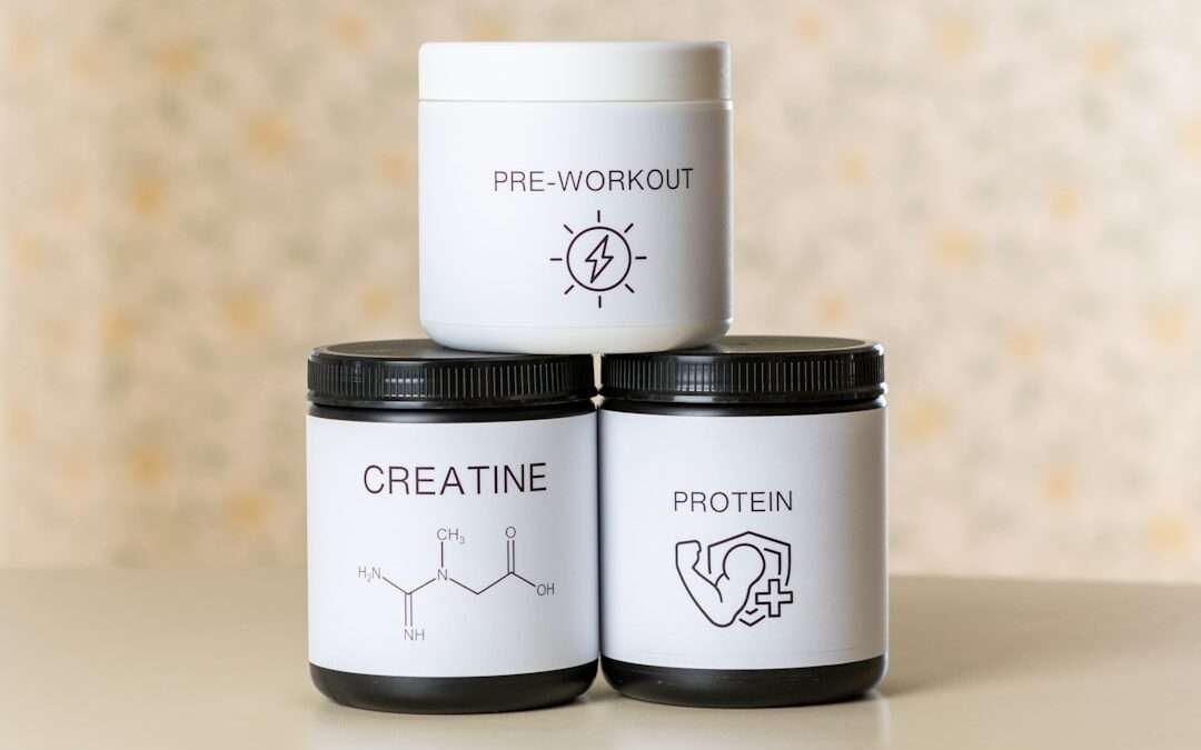 Photo whey protein powder