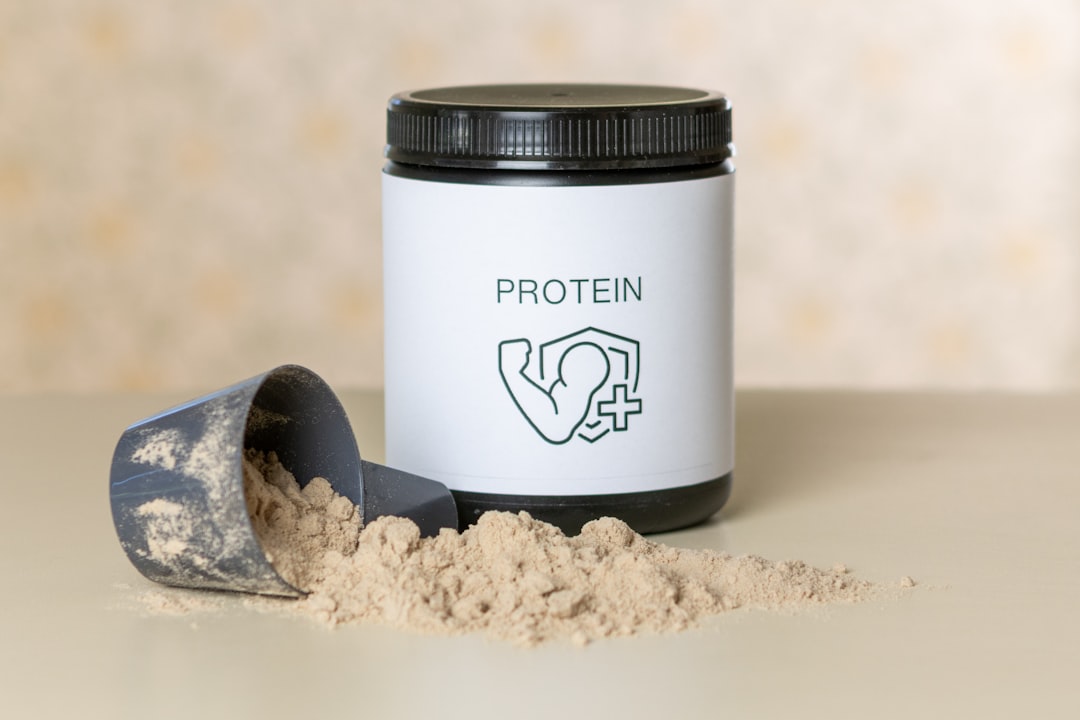 Photo muscle building protein