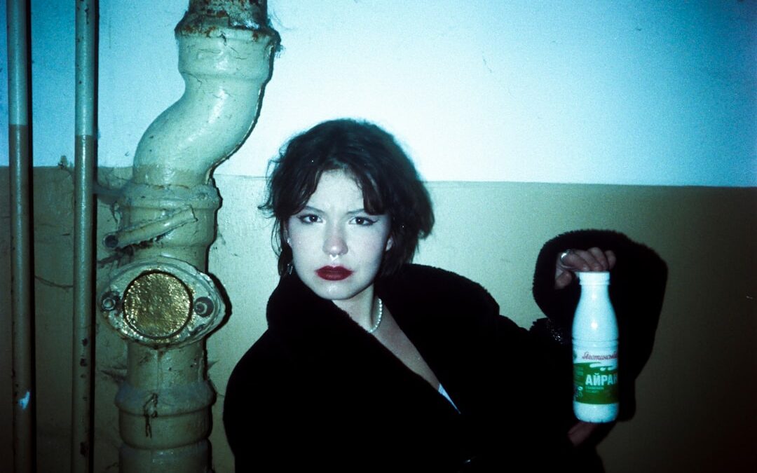 Photo milk and dairy products